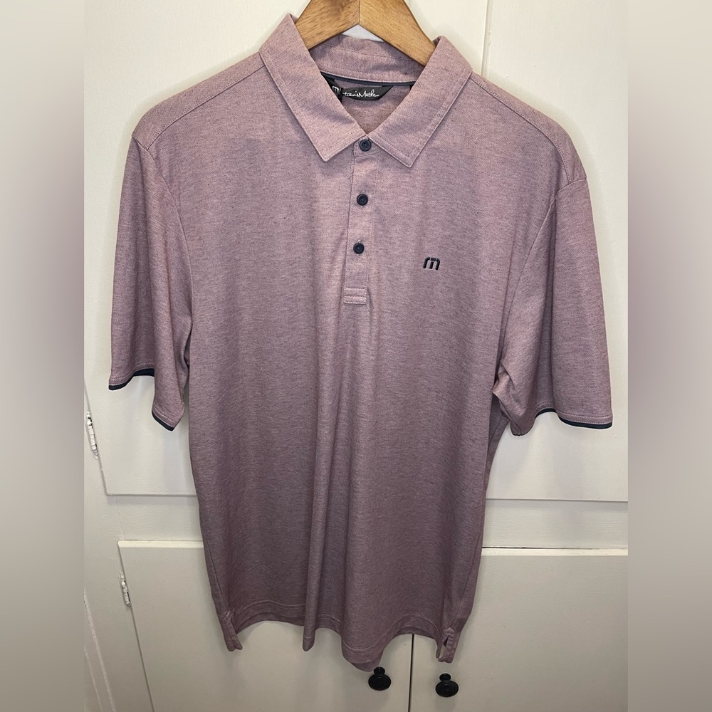 TravisMathew Point Taken Polo Size L